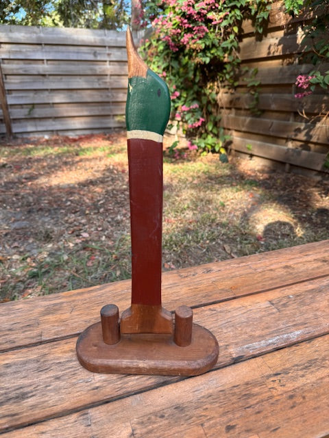 Wood Duck Towel Holder