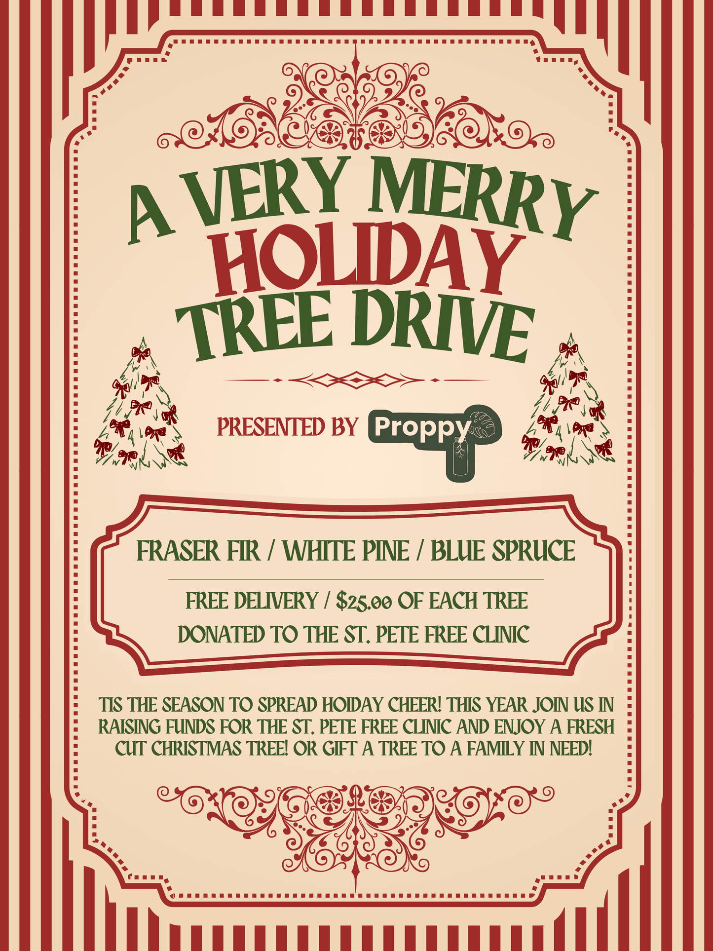 Fresh Cut Tree - A Very Merry Holiday Tree Drive