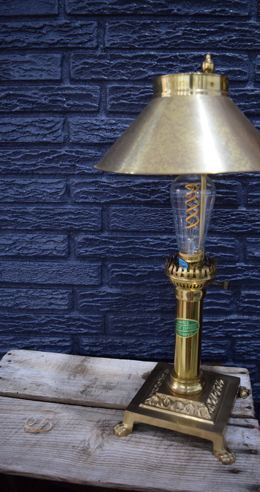 Vintage Orient Express Table Lamp