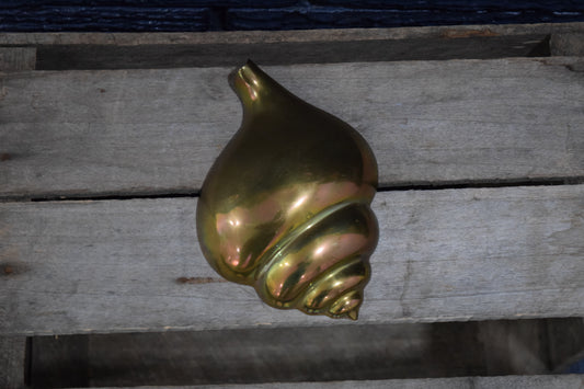 Brass Wall Conch
