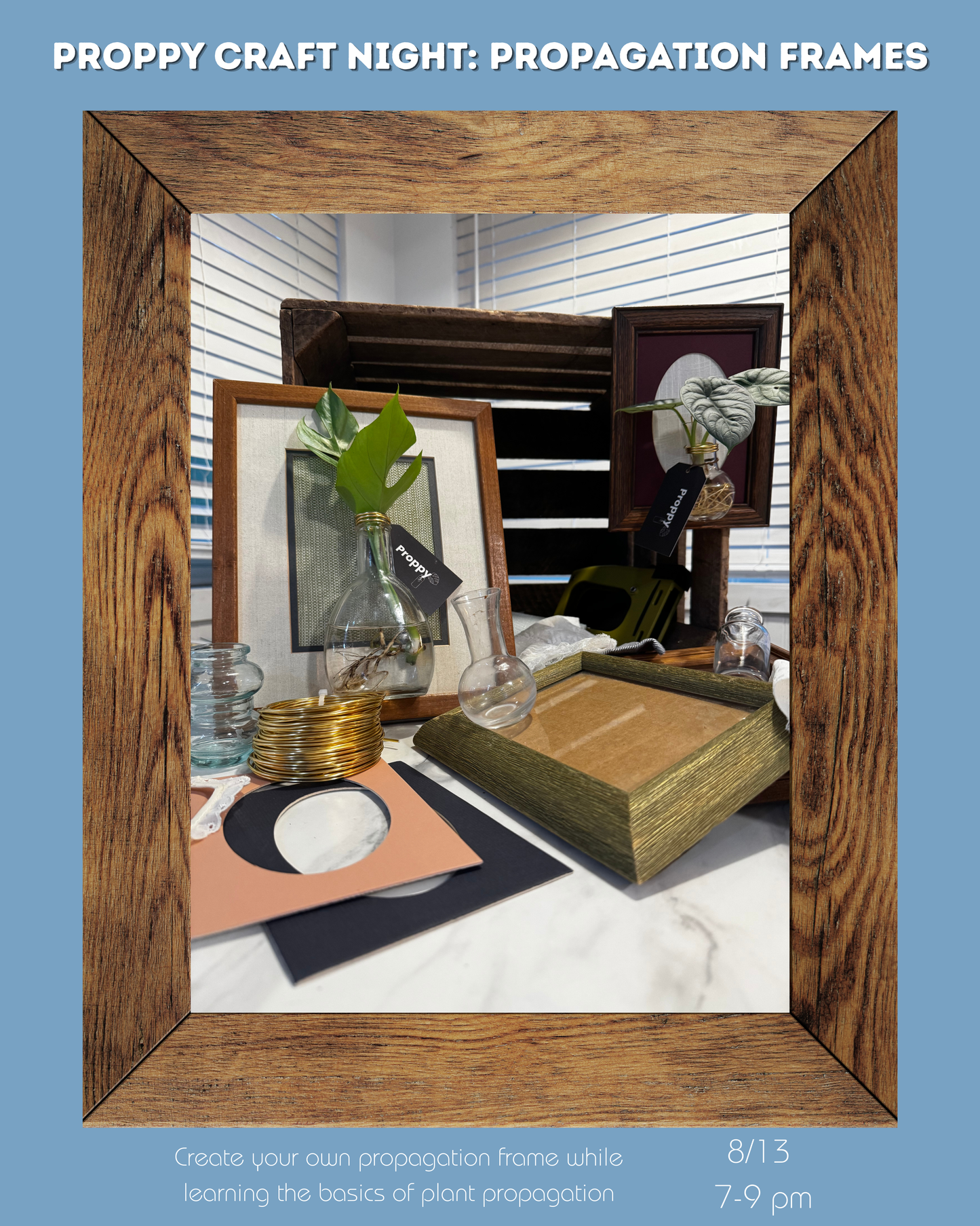 Proppy Craft Night: Propagation Frame